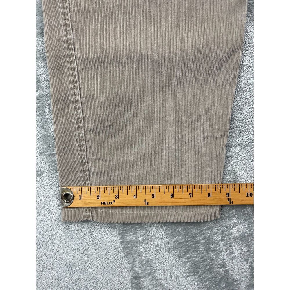 Eddie Bauer Men's Corduroy Jeans 36x32 (Real 36x29) Grayish Tan Tapered - Picture 5 of 9